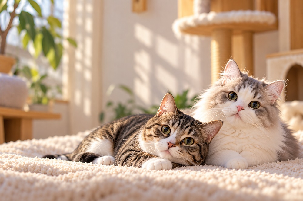 Cat resting